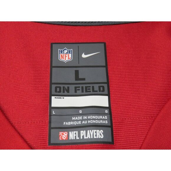 Authentic Jimmy Garoppolo San Francisco 49ers Nike Jersey Size L On Field Red - Picture 7 of 12